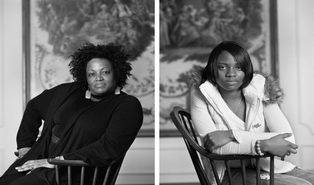 Maxine Adams and Amelia Maxwell, 2012, signed by artist on label, verso