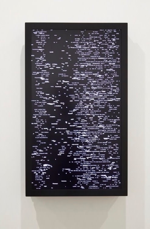 Charles Sandison Sean Kelly Gallery
