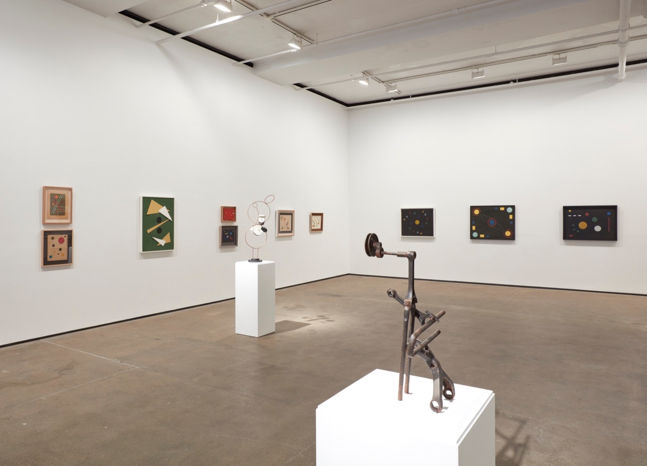 Installation view of Constructing Her Universe: Loló Soldevilla at Sean Kelly, New York