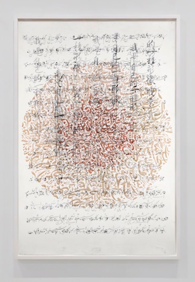 SHAHZIA SIKANDER, Words create Worlds, Series, 1, 2019