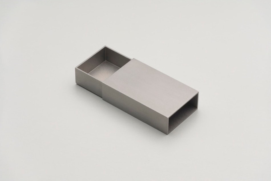 MATCHBOX, 2018, stainless steel