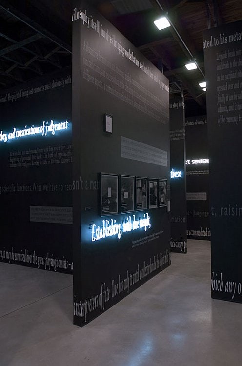 Joseph Kosuth Sean Kelly Gallery