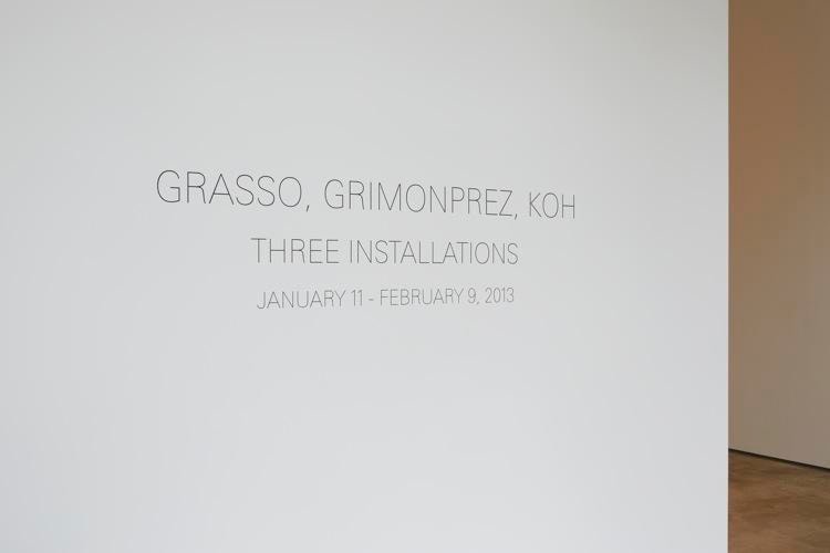 Grasso Grimonprez Koh Sean Kelly Gallery
