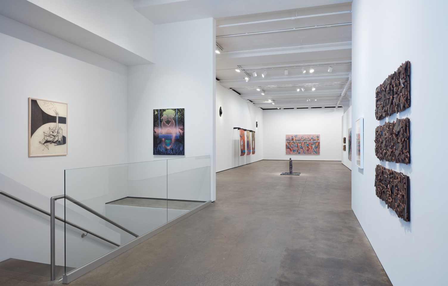  Installation view of NXTHVN: Undercurrents at Sean Kelly, New York, June 10 - August 5, 2022, Photography: Jason Wyche, New York, Courtesy: NXTHVN and Sean Kelly, New York