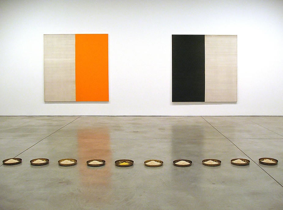 Iran do Espirito Santo Callum Innes Wolfgang Laib Sean Kelly Gallery