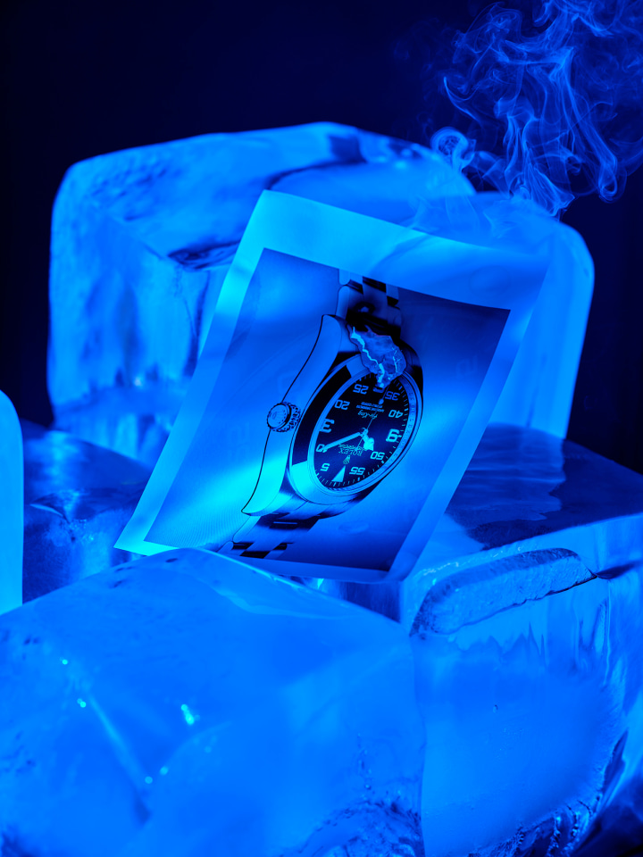 Plain Jane (If Someone Asks for the Time, Don&#039;t Tell Them How the Watch is Made),&nbsp;2021, inkjet print on Hahnemuhle Photo Rag Ultra Smooth Matte paper, artist frame