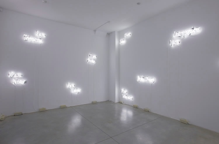 Joseph Kosuth Sean Kelly Gallery
