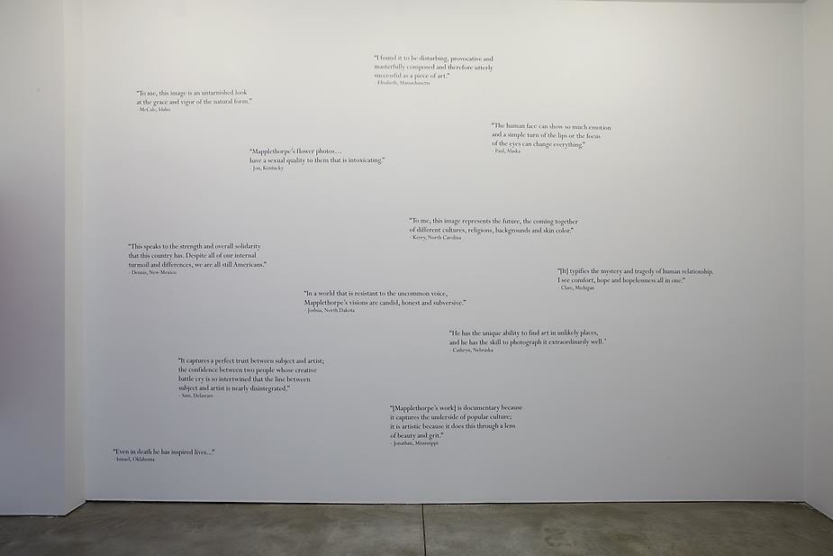 Robert Mapplethorpe Sean Kelly Gallery