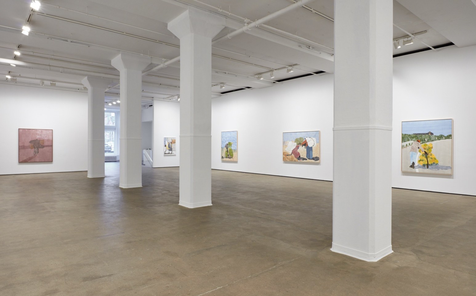 Installation view of Hugo McCloud: Burdened at Sean Kelly, New York