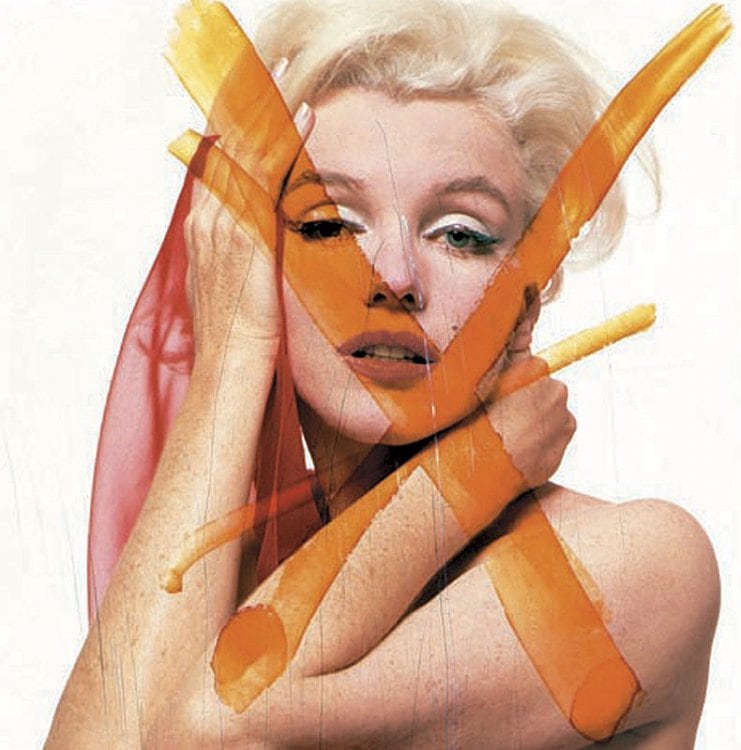 BERT STERN Marilyn Crucifix III, 1962