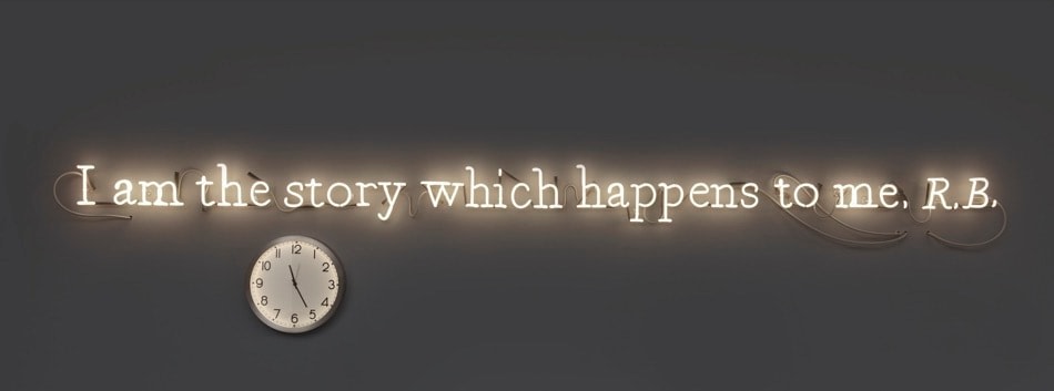 Joseph Kosuth &#039;Existential Time #17&#039;, 2020