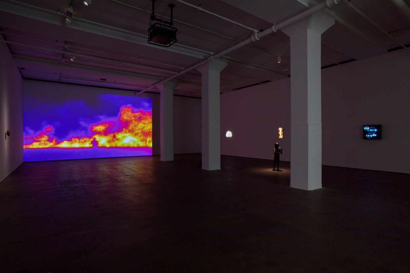 Installation view of Laurent Grasso: OttO at Sean Kelly, New York