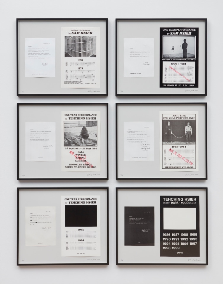 TEHCHING HSIEH Tehching Hsieh 1978 - 1999