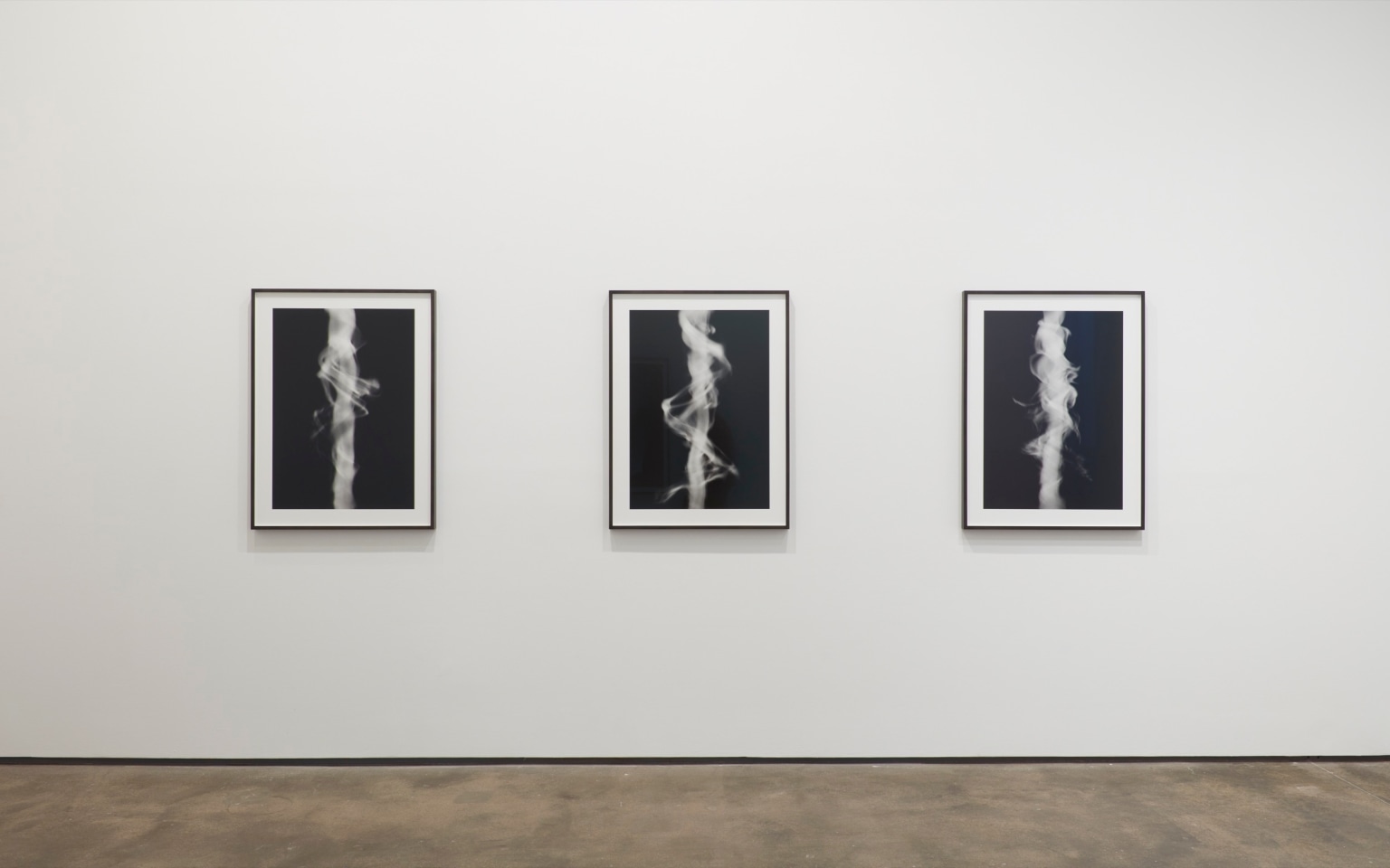 Installation view of&nbsp;Anthony McCall: Split Second&nbsp;at Sean Kelly, New York