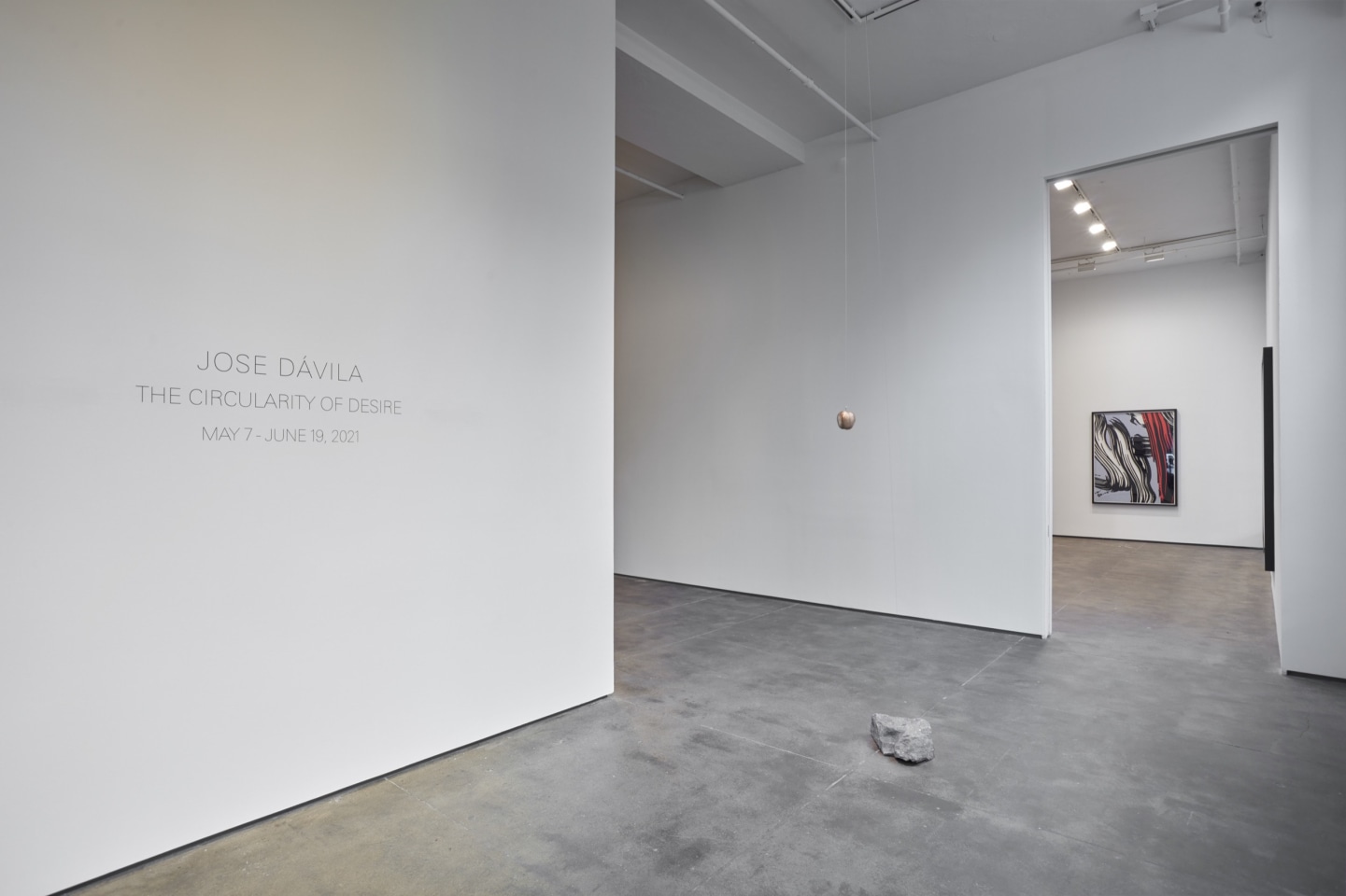 Installation view of Jose D&aacute;vila: The Circularity of Desire at Sean Kelly, New York