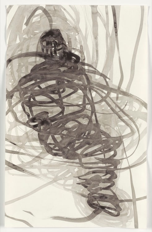 SOVEREIGN STATE XVIII, 2002, carbon and casein on paper