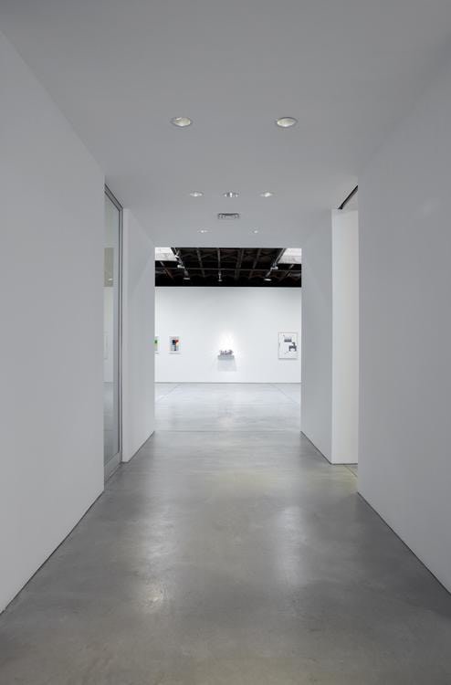 Installation view of memories of the future at Sean Kelly, New York