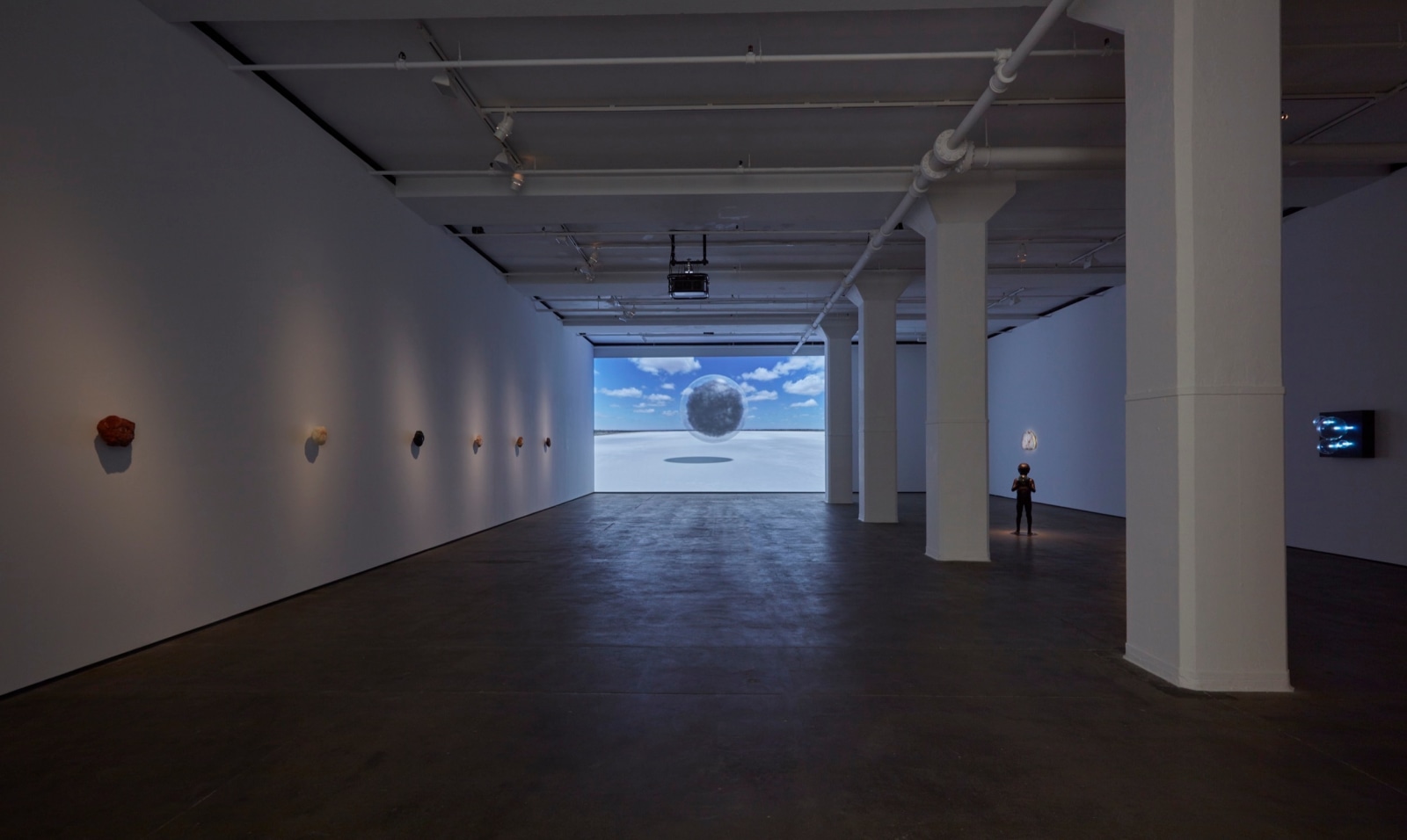 Installation view of Laurent Grasso: OttO at Sean Kelly, New York