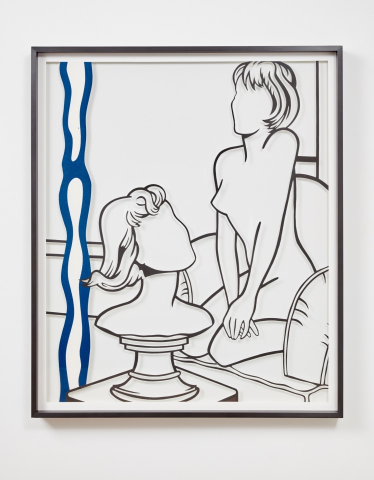 JOSE DAVILA, Untitled (Nude with Bust), 2015