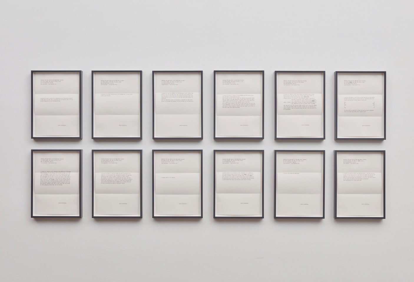 Peter Liversidge Sean Kelly Gallery