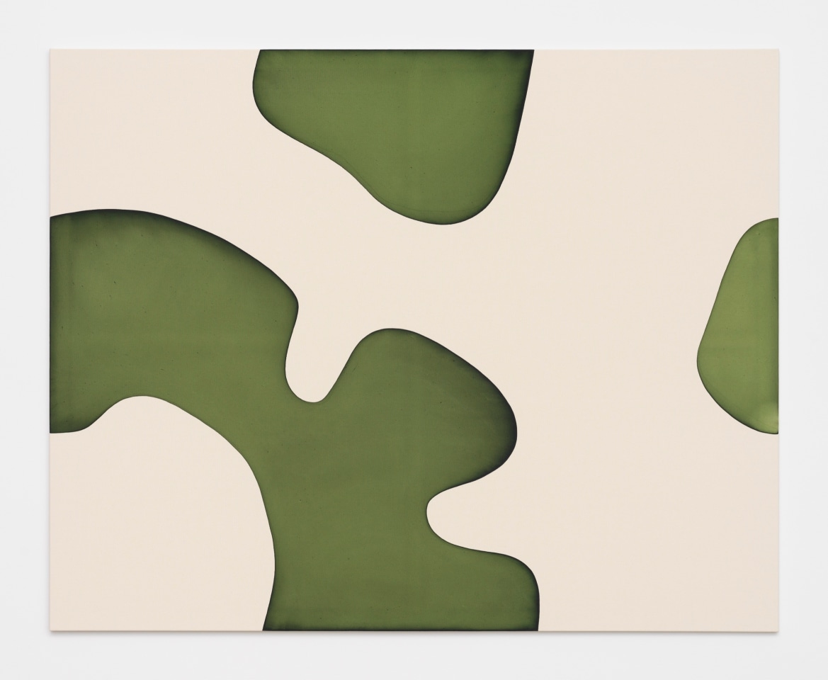 Untitled, 2018 dye and canvas