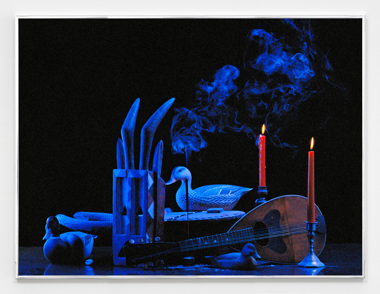 Awol Erizku We Saw the Moon (Cold Duck Time), 2025