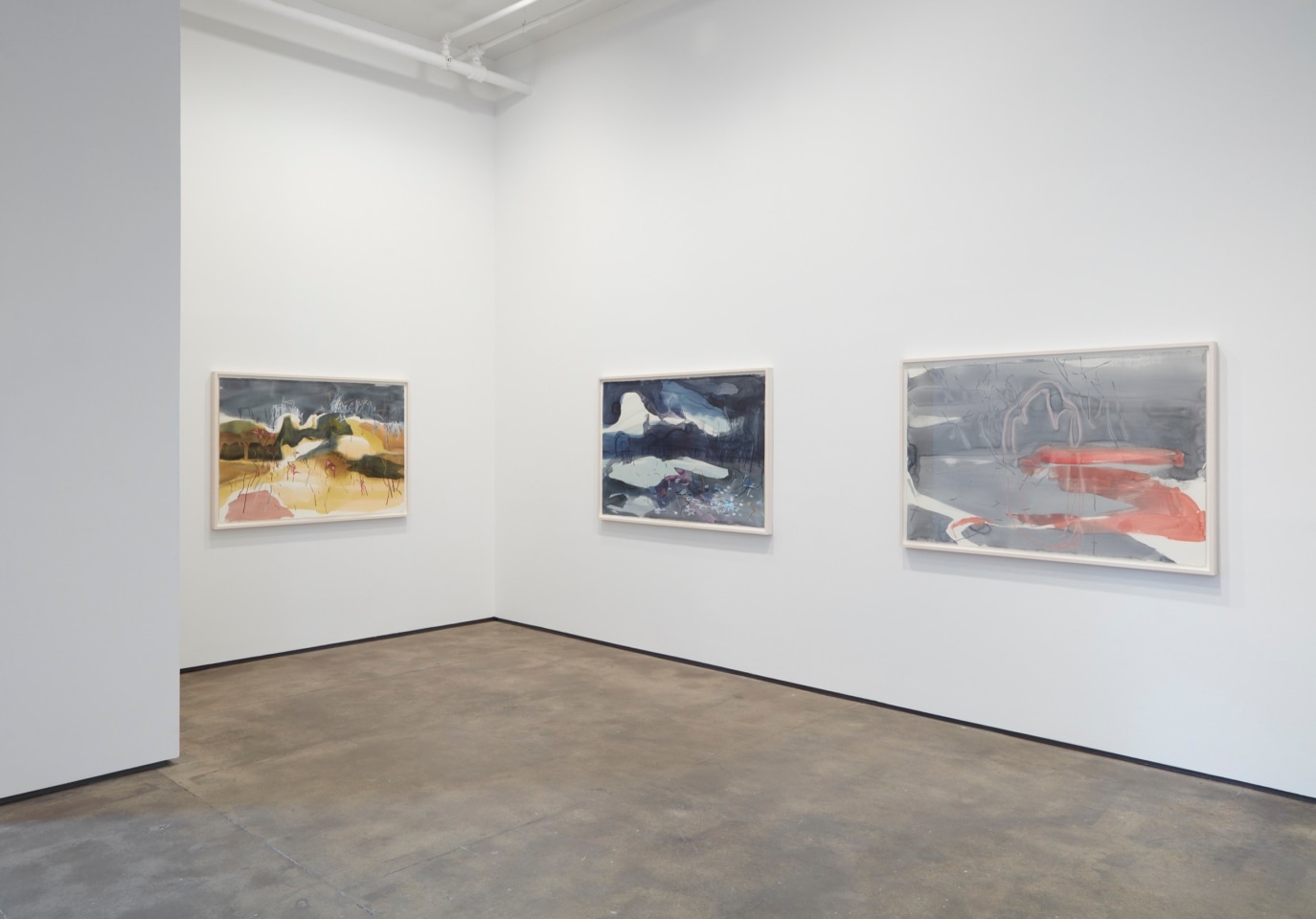 Installation view of&nbsp;Janaina Tsch&auml;pe: HumidGray and ShadowLake&nbsp;at Sean Kelly, New York