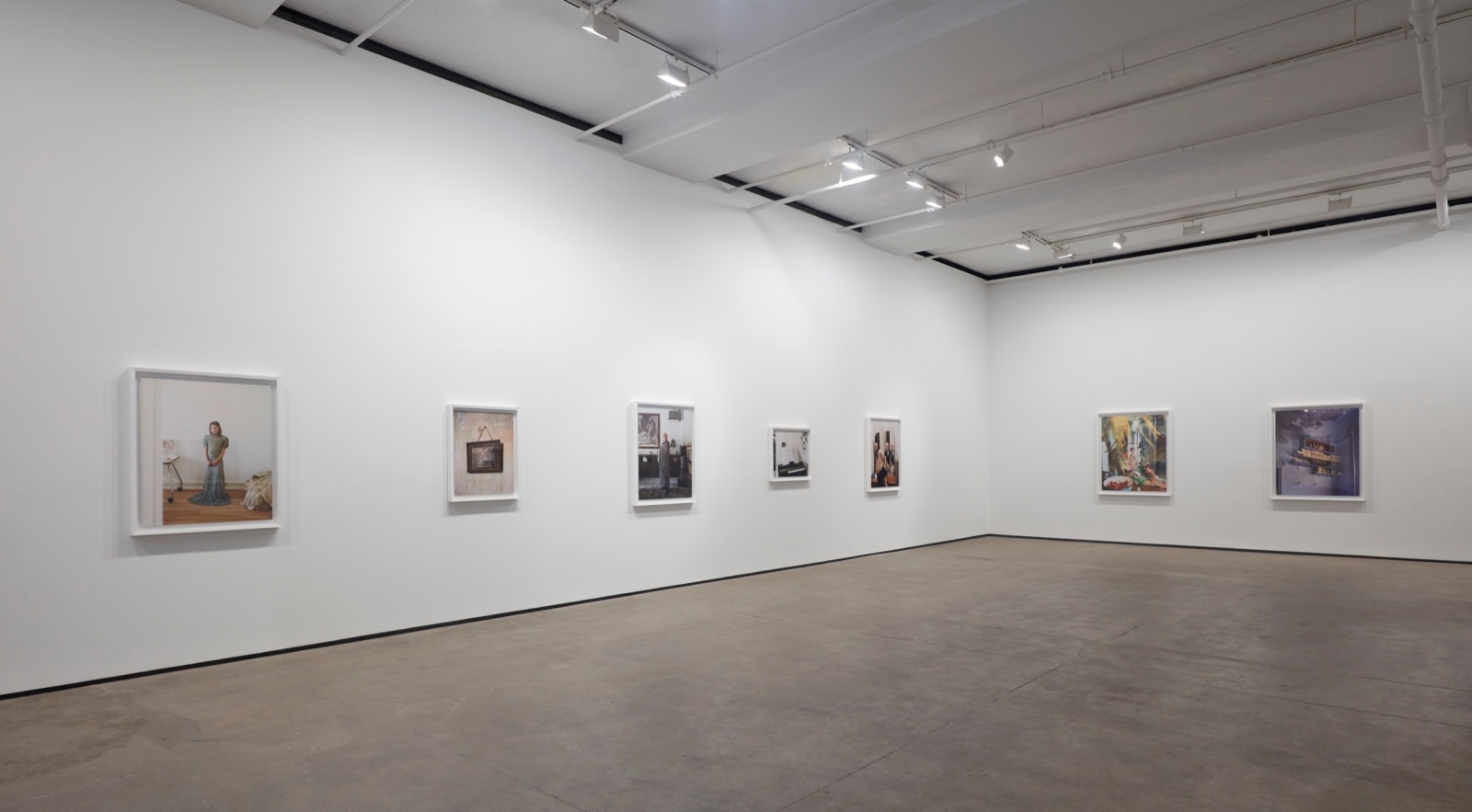 Installation view of Alec Soth: I Know How Furiously Your Heart Is Beating at Sean Kelly, New York