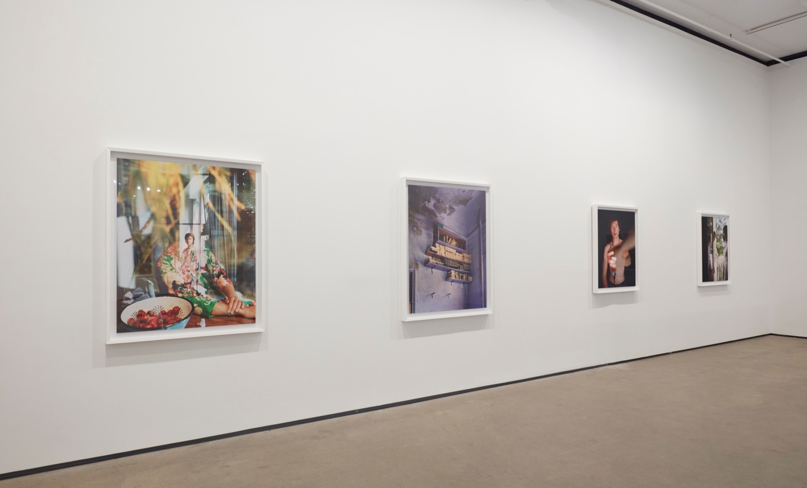 Installation view of Alec Soth: I Know How Furiously Your Heart Is Beating at Sean Kelly, New York