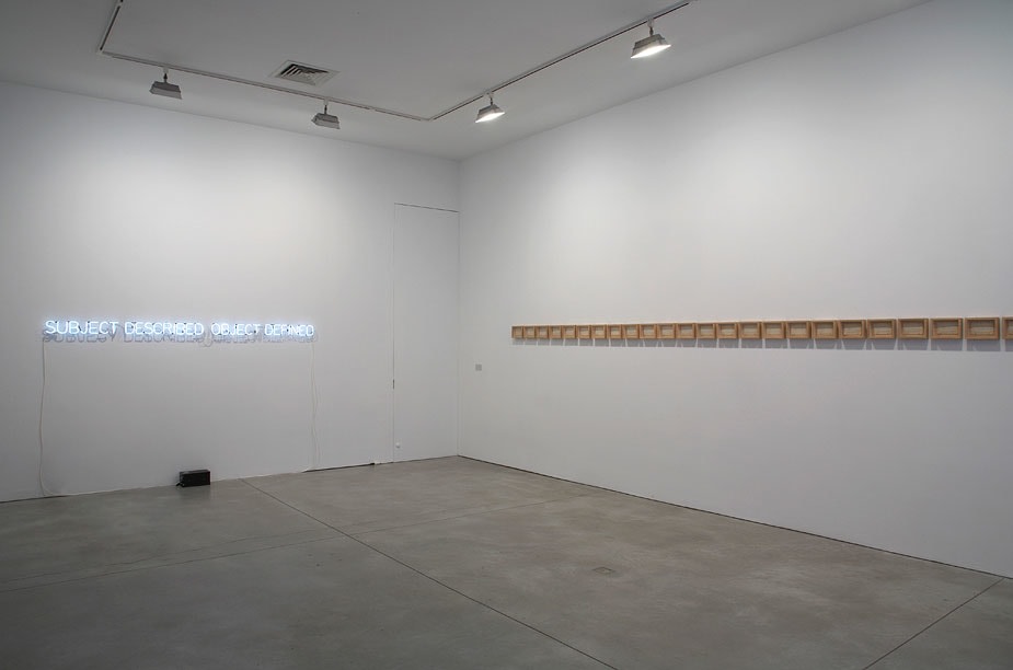 Joseph Kosuth Sean Kelly Gallery