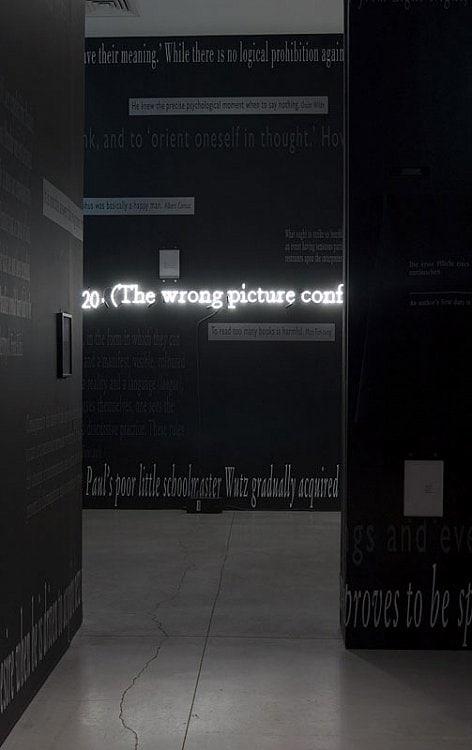Joseph Kosuth Sean Kelly Gallery