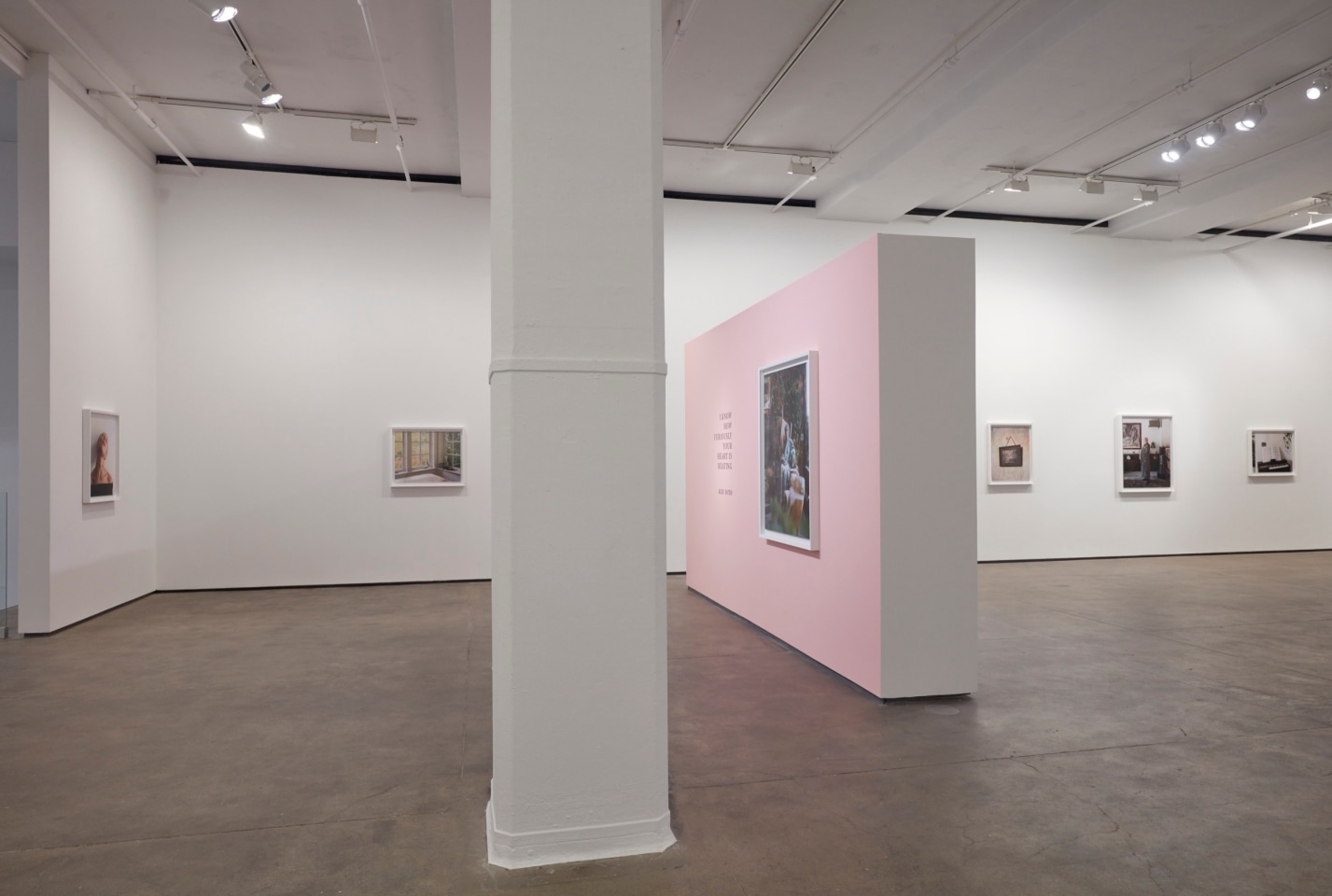 Installation view of&nbsp;Alec Soth: I Know How Furiously Your Heart Is Beating&nbsp;at Sean Kelly, New York