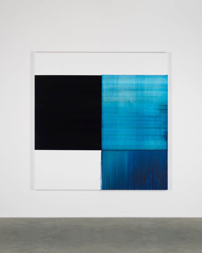 CALLUM INNES Exposed Painting Phthalocyanine Blue, 2018