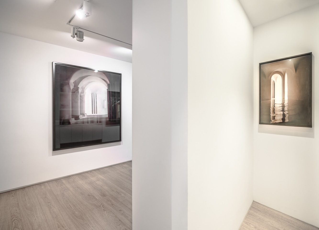 Installation view of James Casebere: Built Images at Sean Kelly Asia