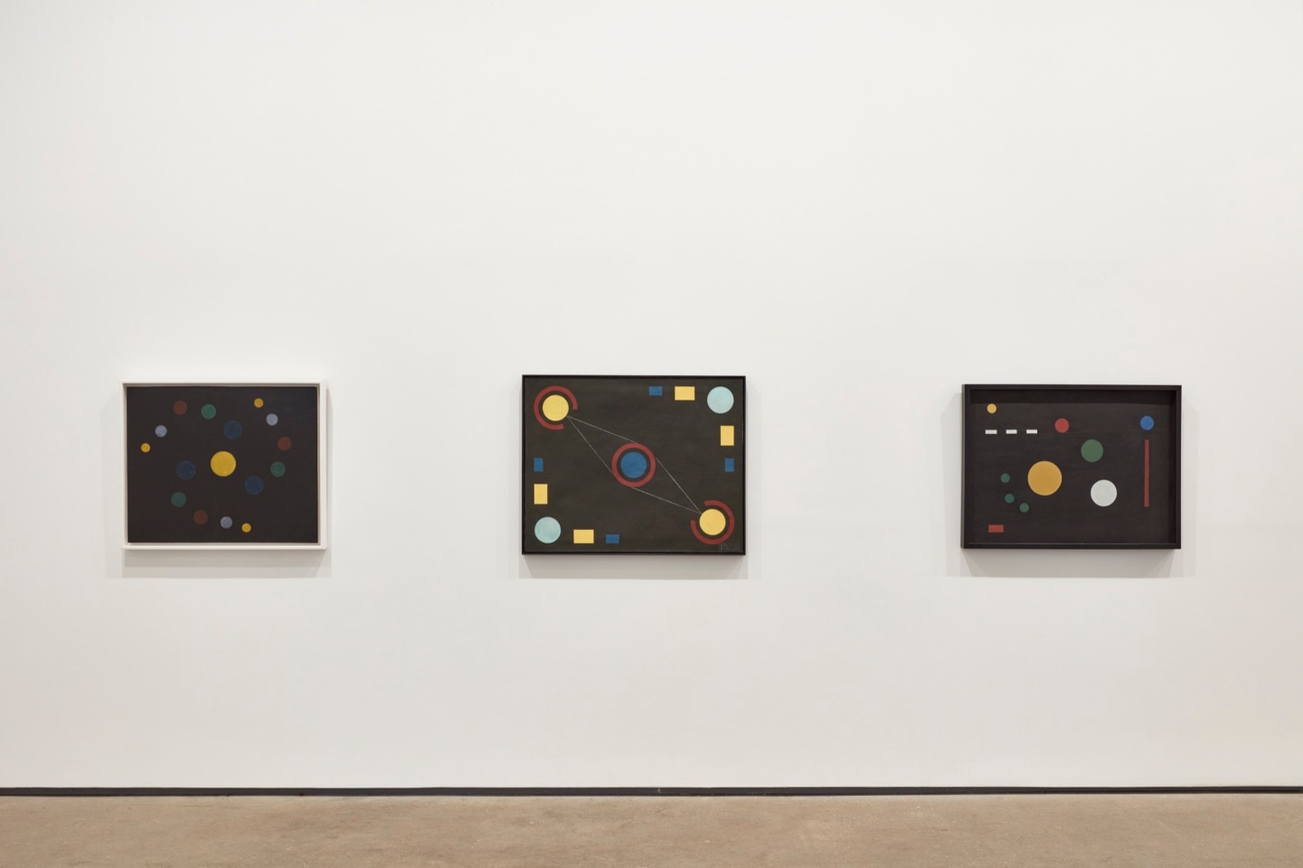 Installation view of Constructing Her Universe: Loló Soldevilla at Sean Kelly, New York