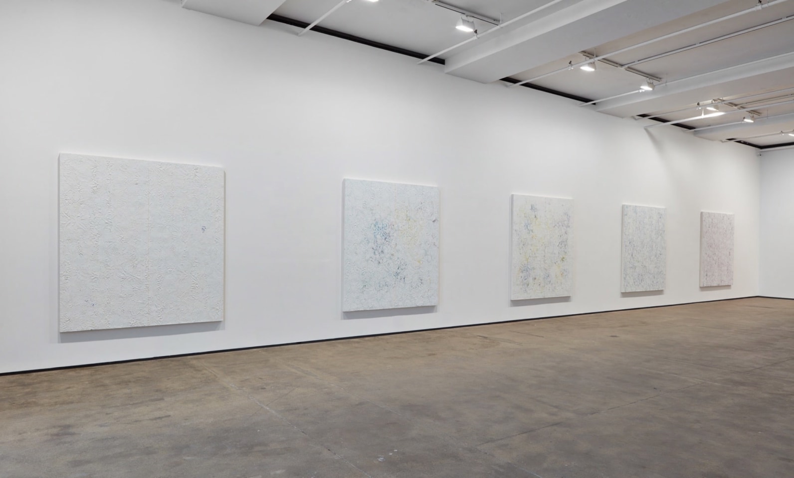 Installation view of Hugo McCloud: Veiled at Sean Kelly, New York