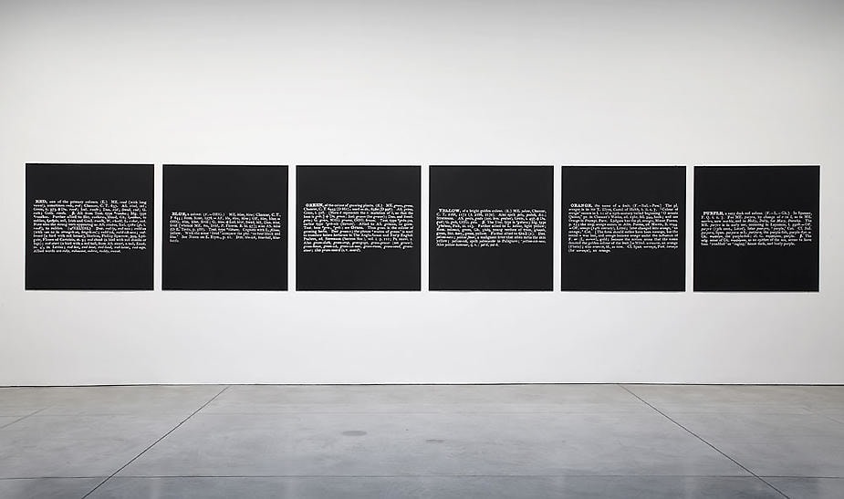 Joseph Kosuth Sean Kelly Gallery