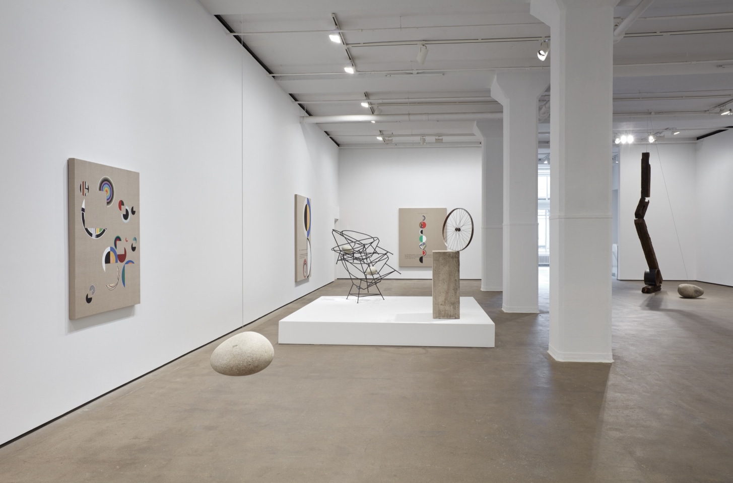 Installation view of Jose D&aacute;vila: The Circularity of Desire at Sean Kelly, New York