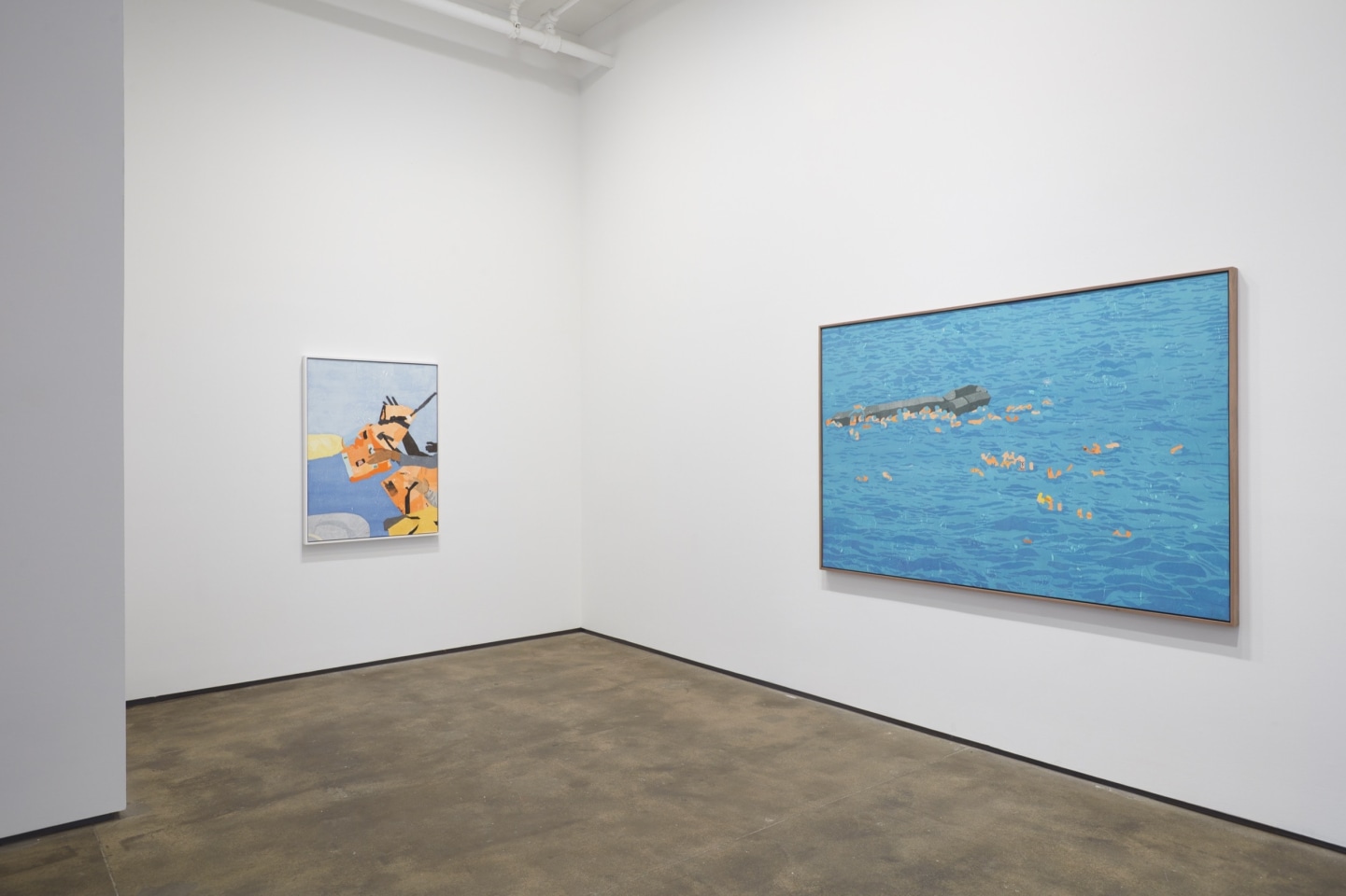 Installation view of Hugo McCloud: Burdened at Sean Kelly, New York