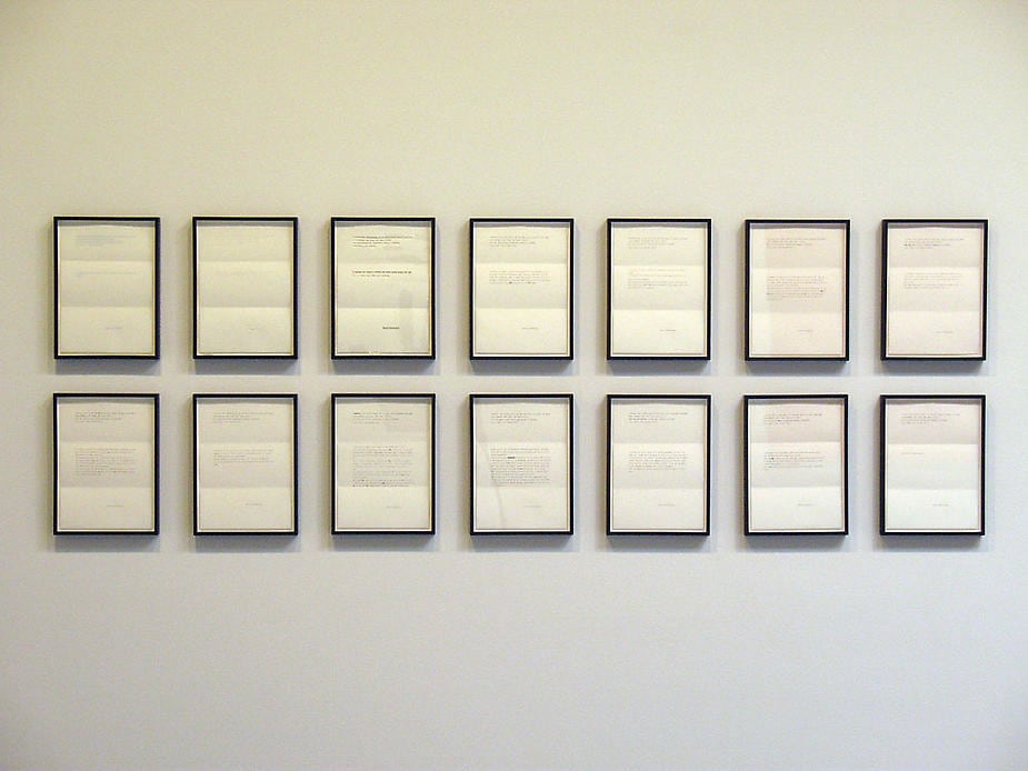 Peter Liversidge Sean Kelly Gallery