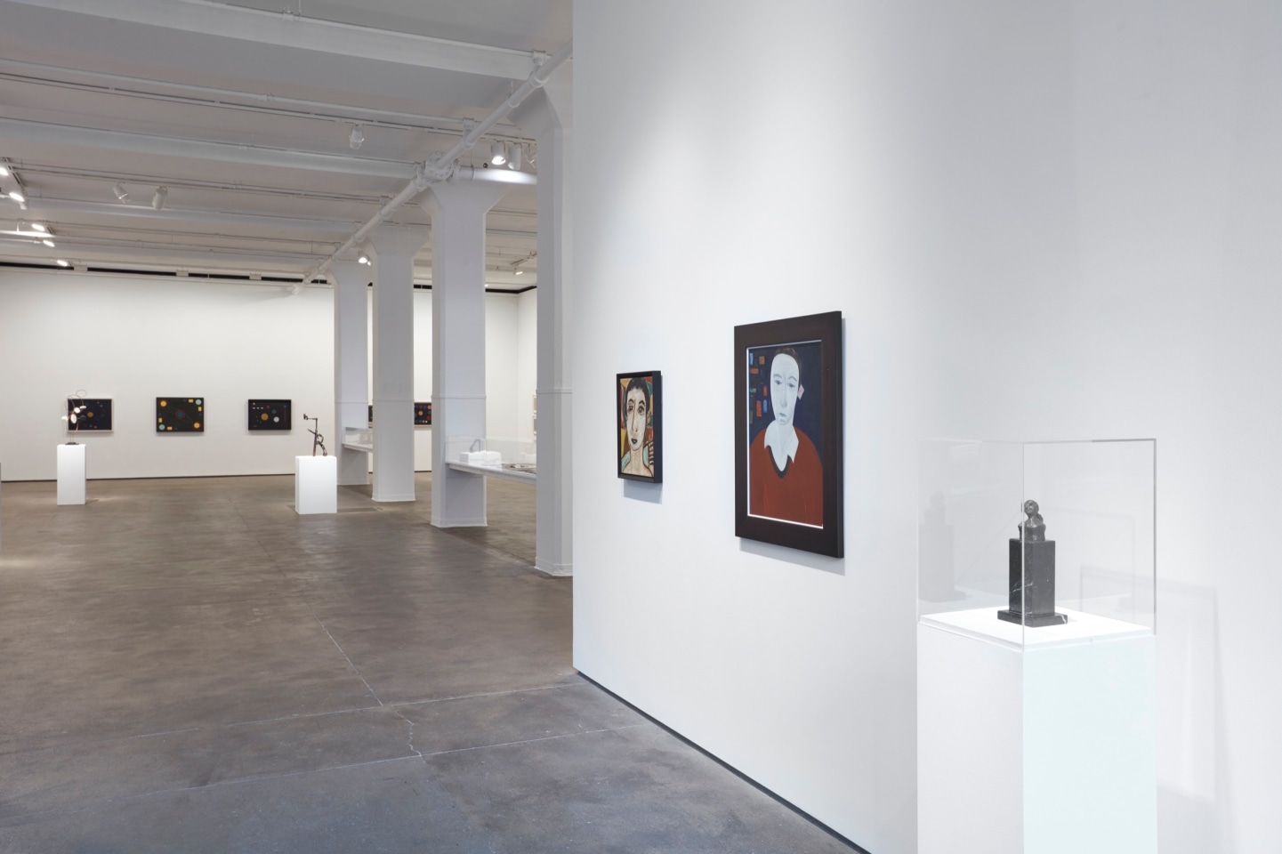 Installation view of Constructing Her Universe: Loló Soldevilla at Sean Kelly, New York