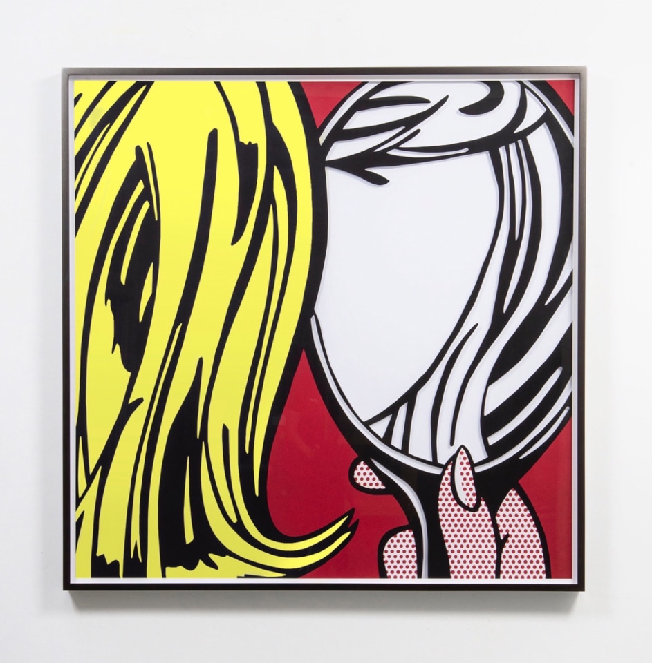 JOSE DAVILA, Untitled (Girl in Mirror) II, 2019