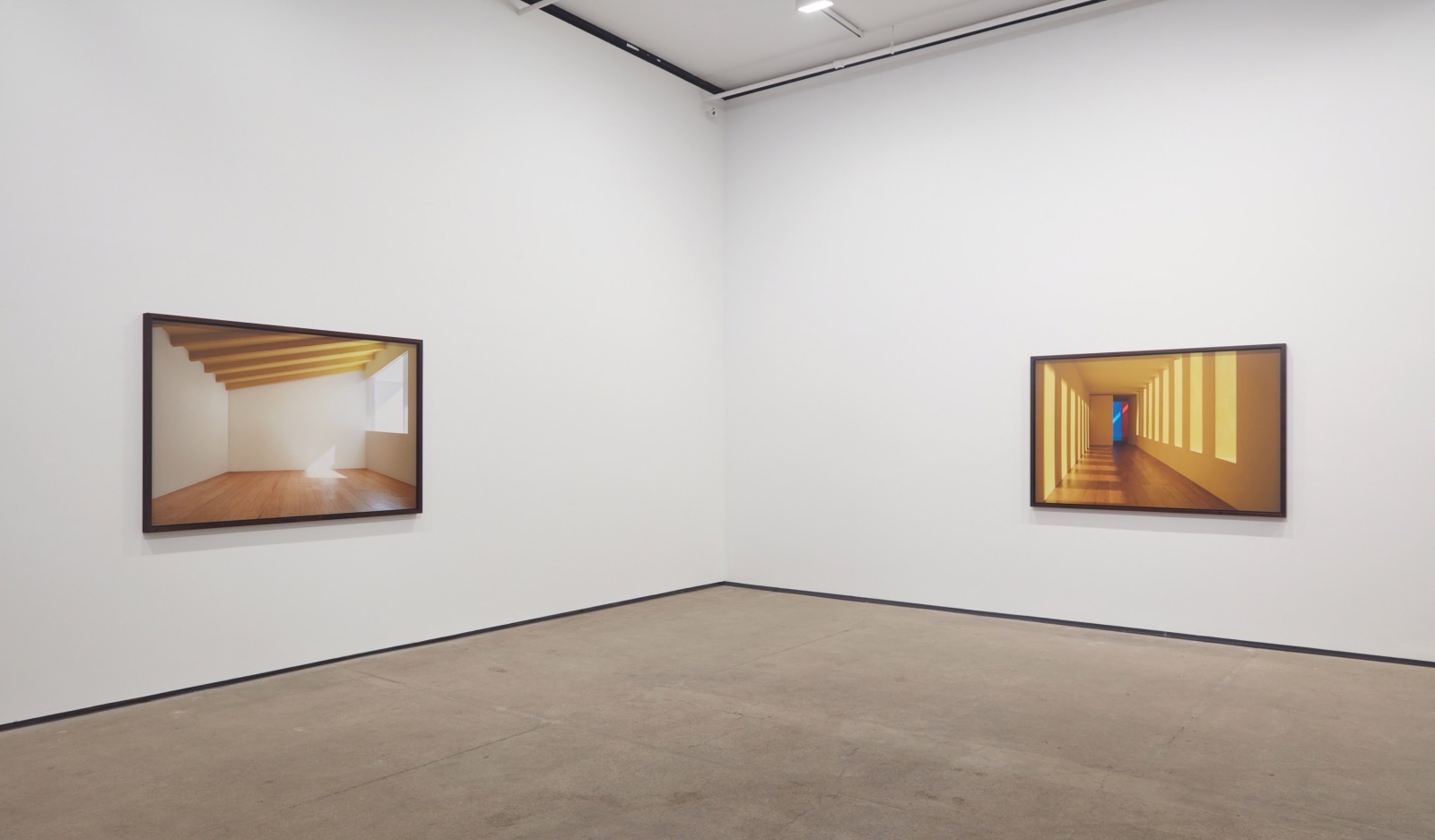 Installation view of James Casebere: Emotional Architecture at Sean Kelly, New York