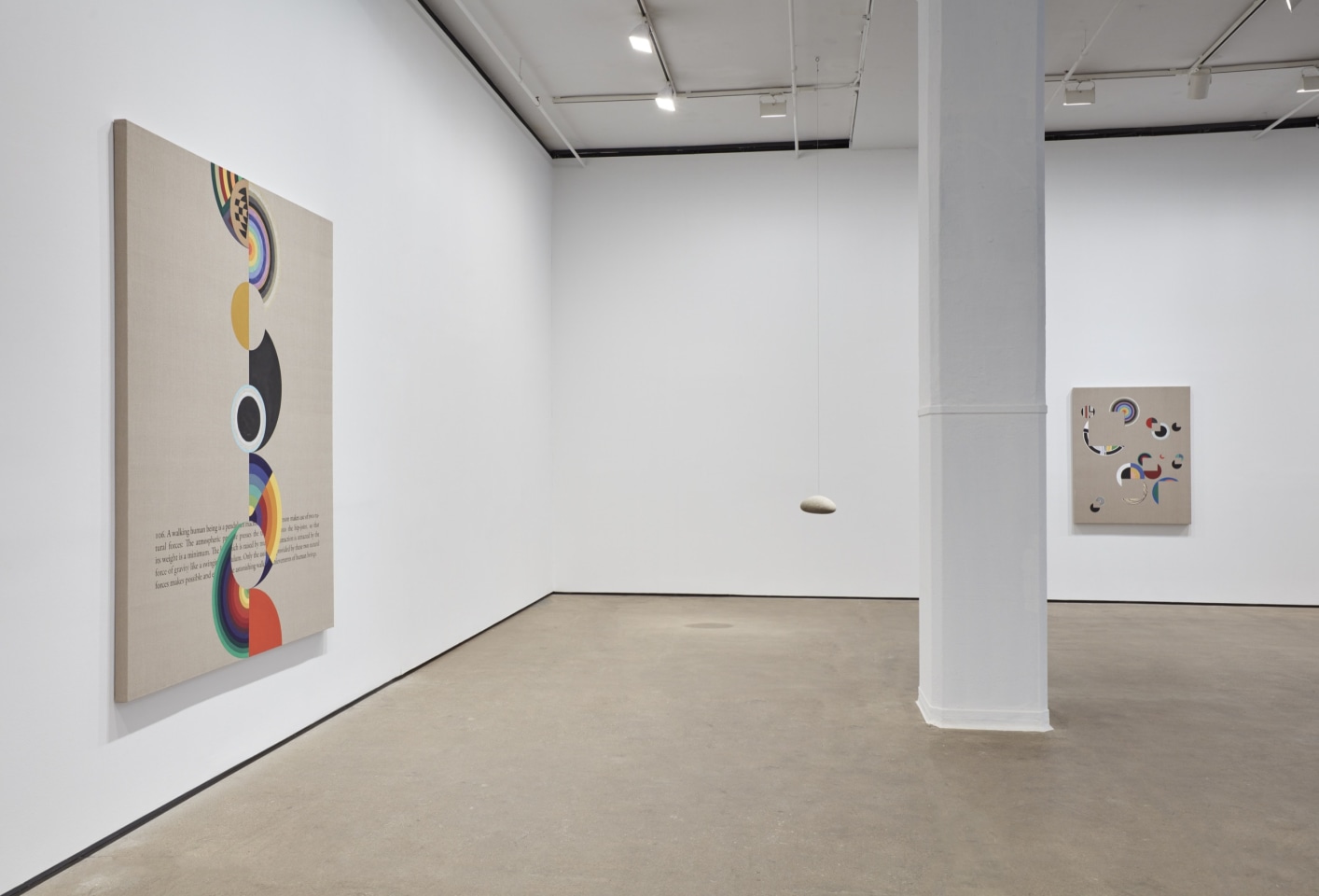 Installation view of Jose D&aacute;vila: The Circularity of Desire at Sean Kelly, New York