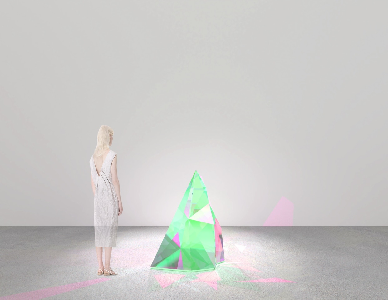 Mariko Mori, Oshito Stone III, 2025