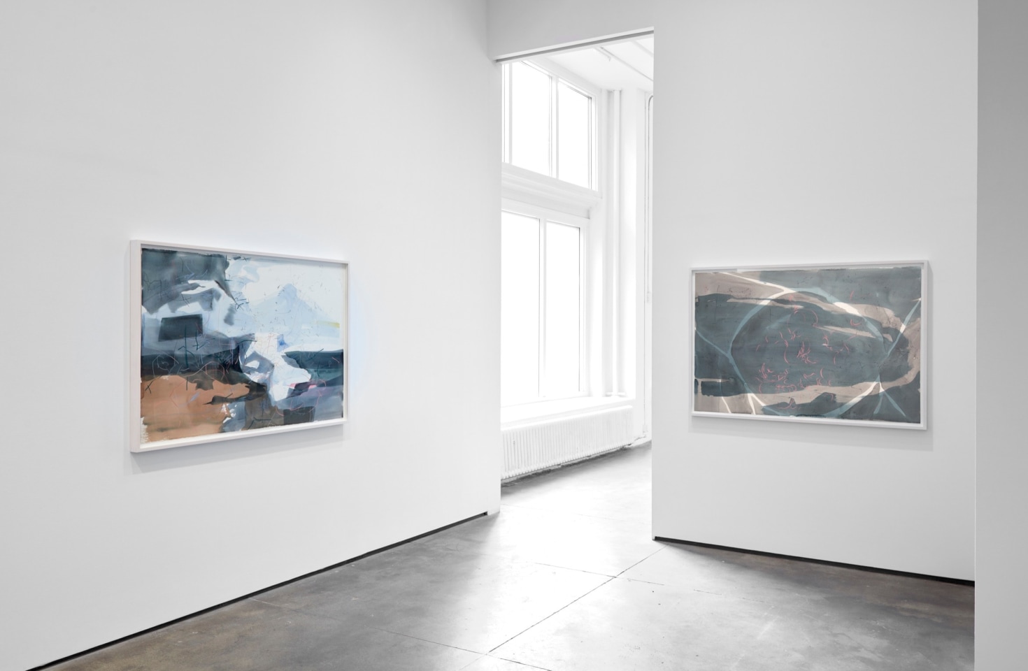 Installation view of&nbsp;Janaina Tsch&auml;pe: HumidGray and ShadowLake&nbsp;at Sean Kelly, New York