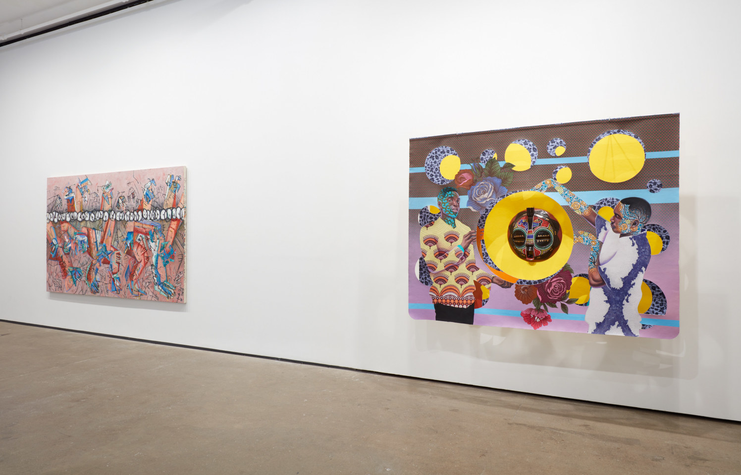  Installation view of NXTHVN: Undercurrents at Sean Kelly, New York, June 10 - August 5, 2022, Photography: Jason Wyche, New York, Courtesy: NXTHVN and Sean Kelly, New York