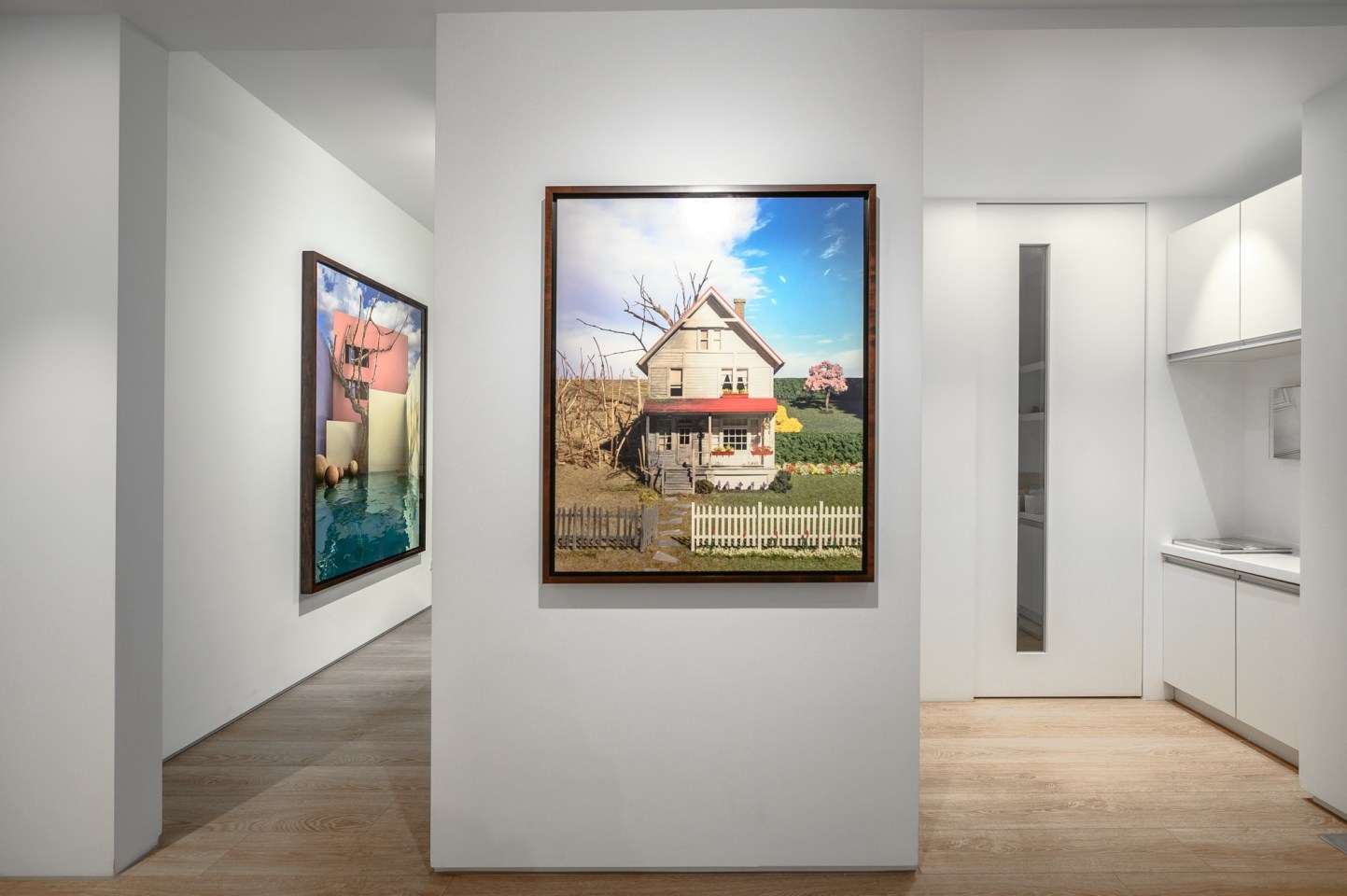 Installation view of James Casebere: Built Images at Sean Kelly Asia