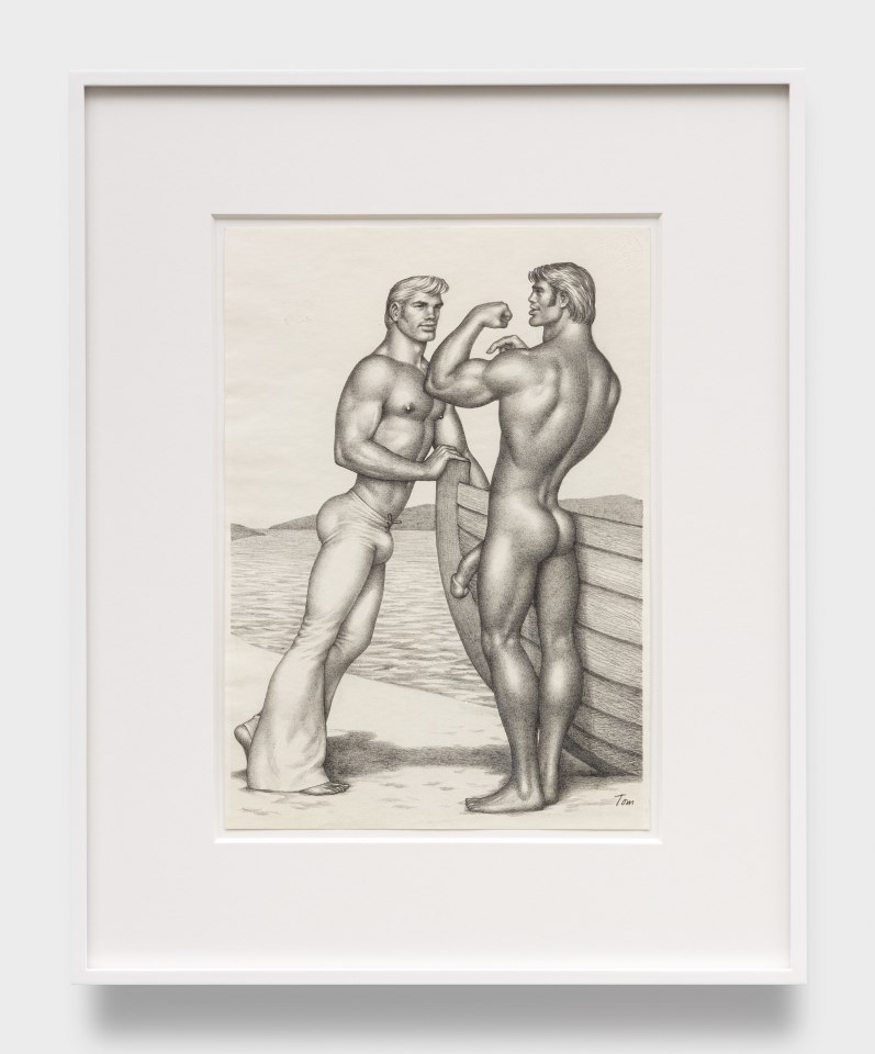 Tom of Finland, Untitled (Preparatory Drawing, from &quot;Setting Sail&quot;), 1974