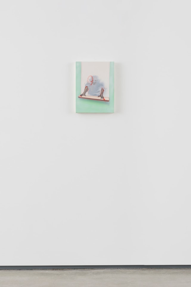 Tala Madani Window Pane, 2015